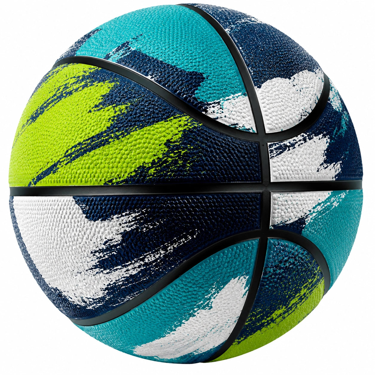 Ballon de Basketball Extérieur Multicolore