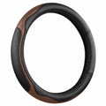 Couvre-Volant Antidérapant Noir et Marron 37-38 cm