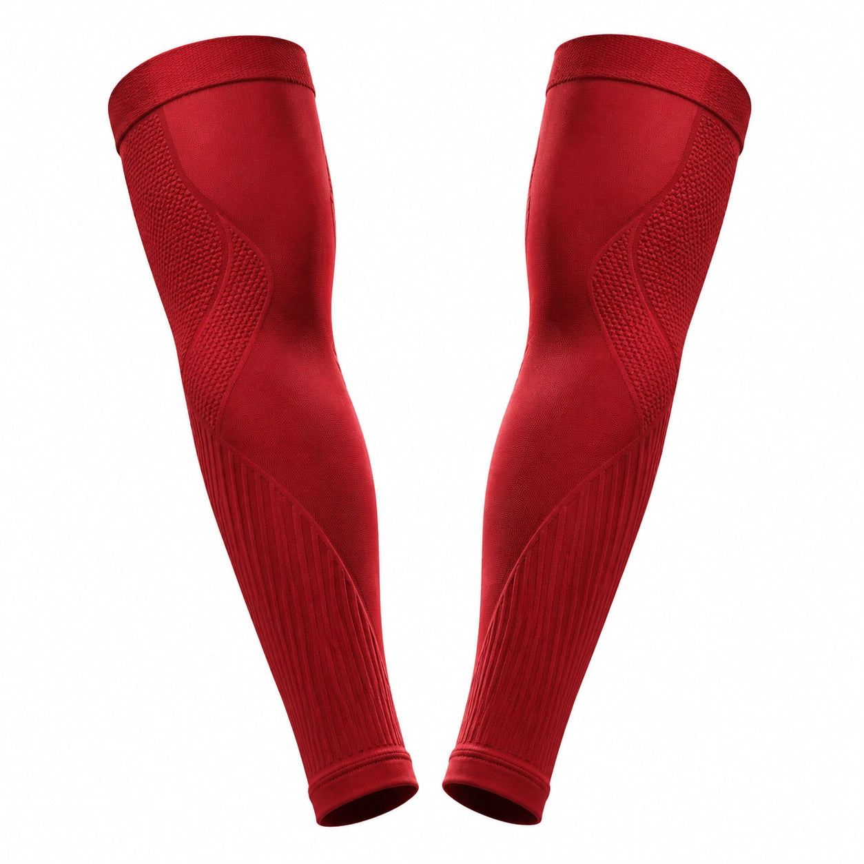 Manchons de Compression Anti-UV Bleu