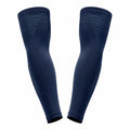 Manchettes de Compression Anti-UV Gris Foncé pour Adultes