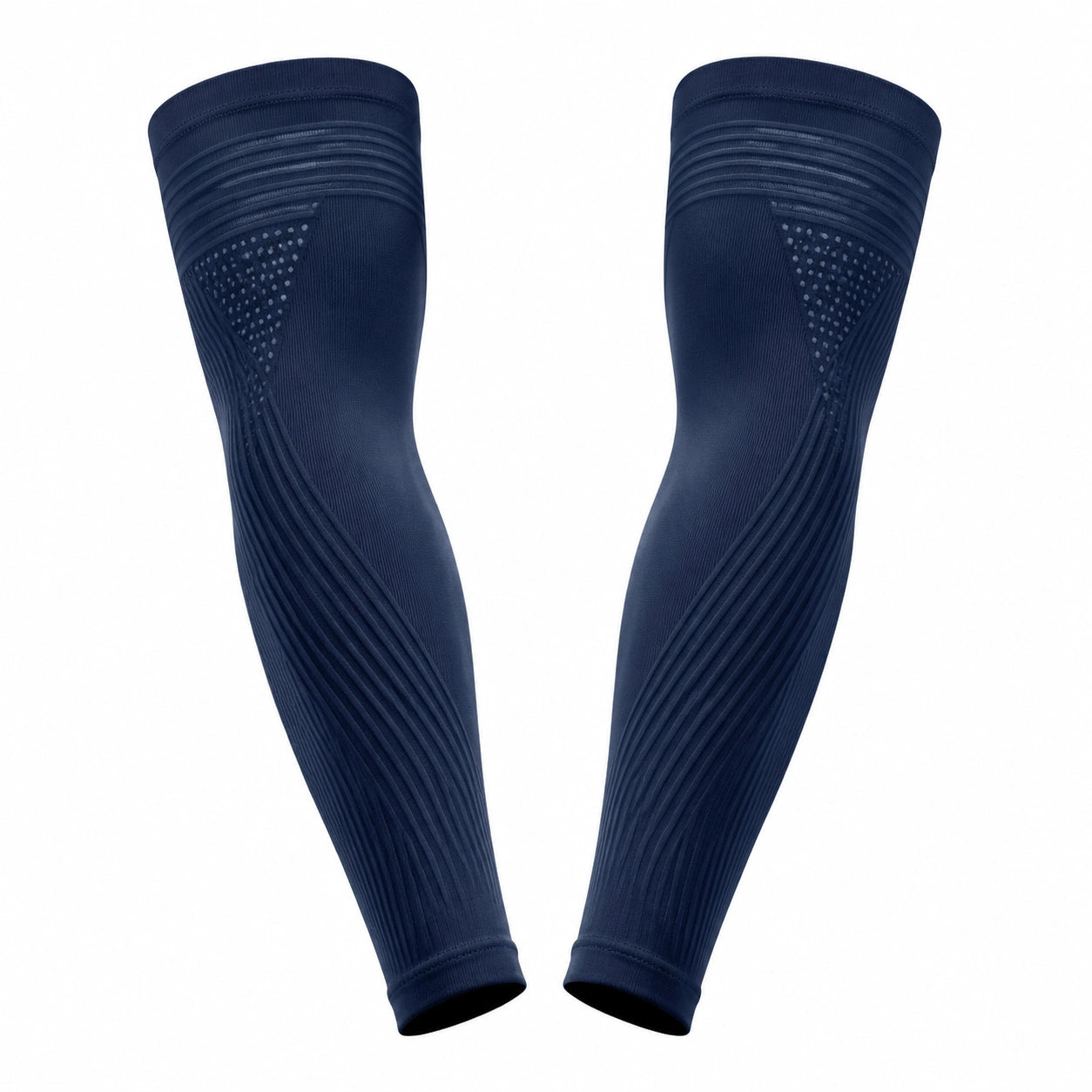 Manchettes de Compression Anti-UV Gris Foncé pour Adultes