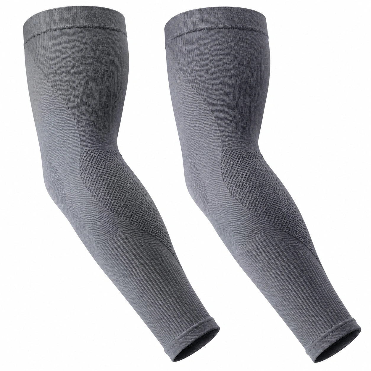 Manches de Compression Élastiques Protection UV Unisexe Vert Foncé