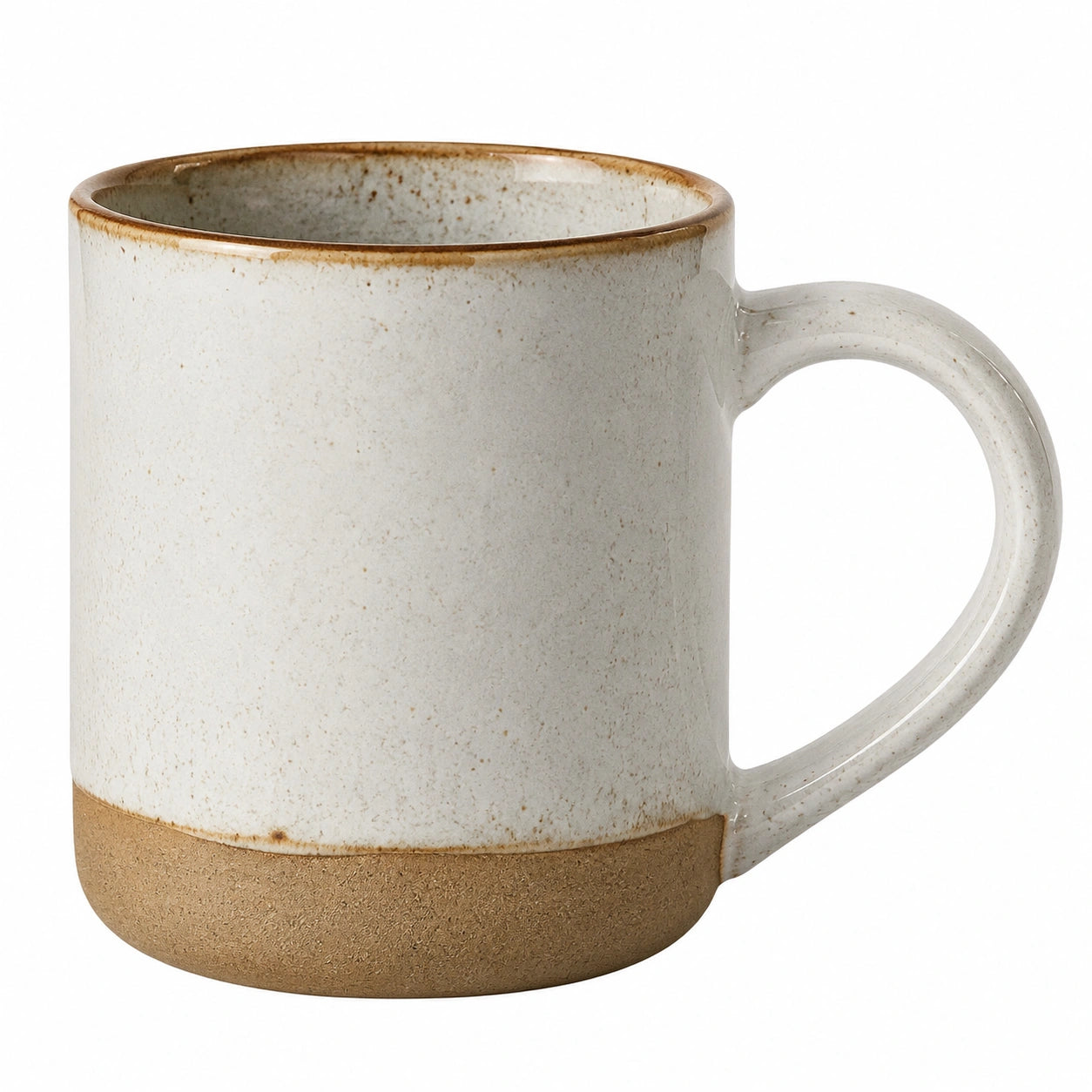 Mug en céramique dégradé vert-beige 350 ml