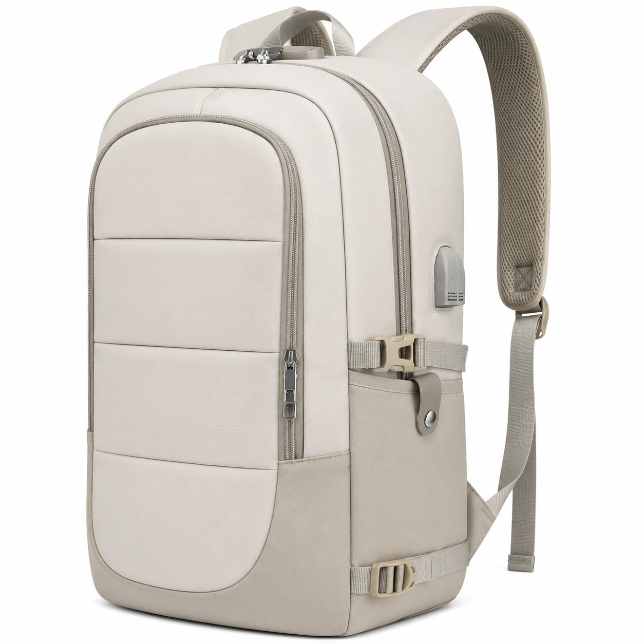 Sac à dos multifonction vert pour ordinateur portable 15 pouces