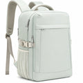 Sac à dos polyvalent beige et brun avec poches multiples