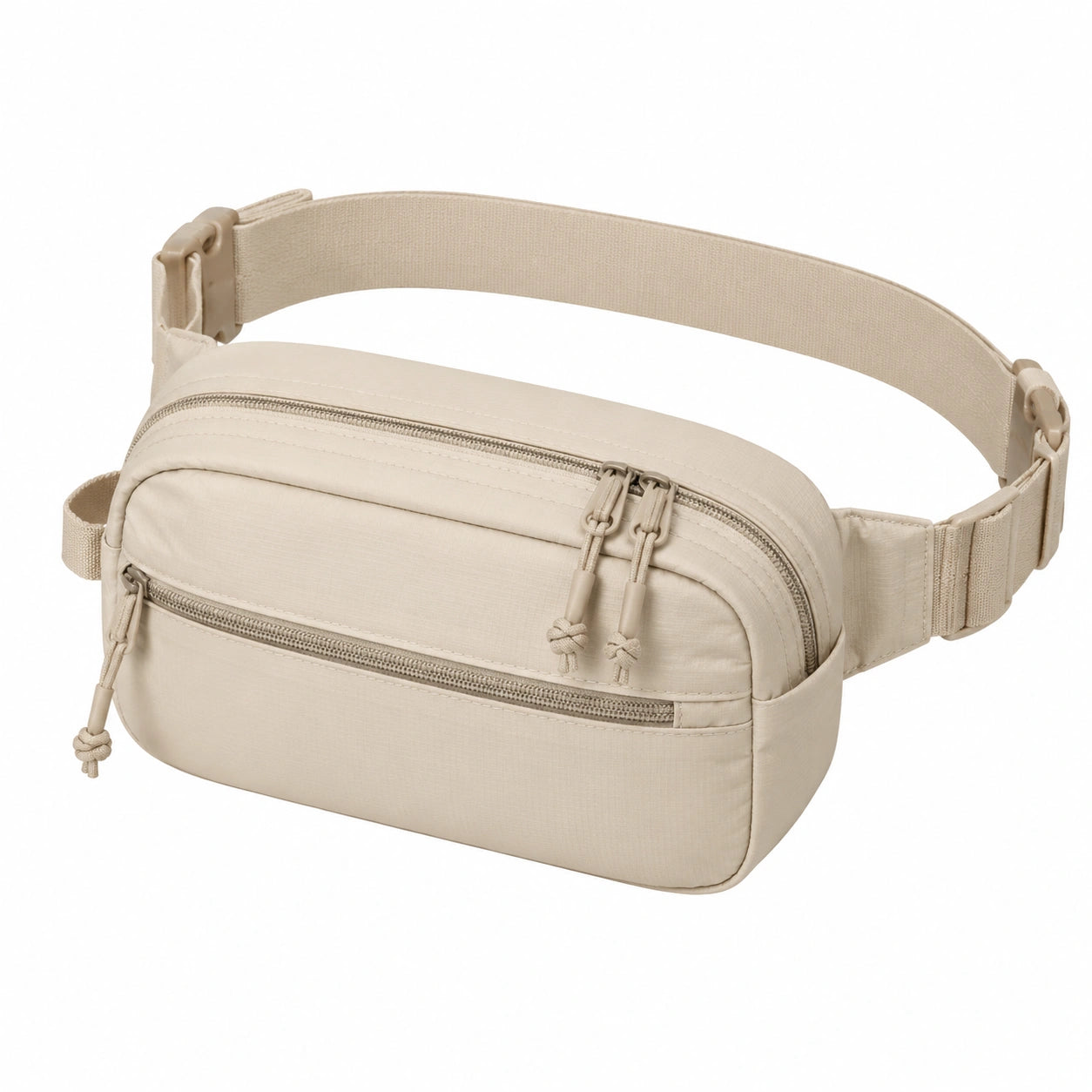 Sac banane utilitaire à double fermeture éclair - Vert