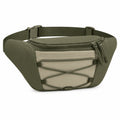 Sac banane polyvalent vert olive