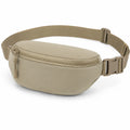 Sac à bandoulière moderne beige et vert avec sangle ajustable