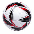 Ballon de football blanc, rouge et noir 68 cm