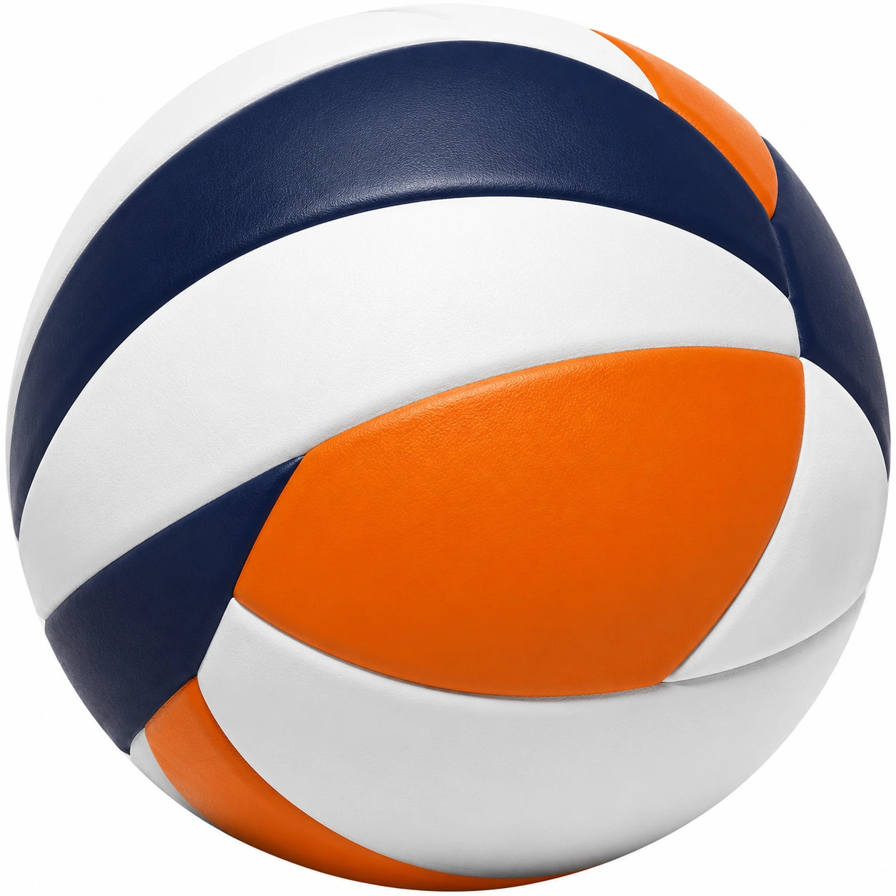 Ballon de volley-ball intérieur/extérieur blanc/bleu/orange