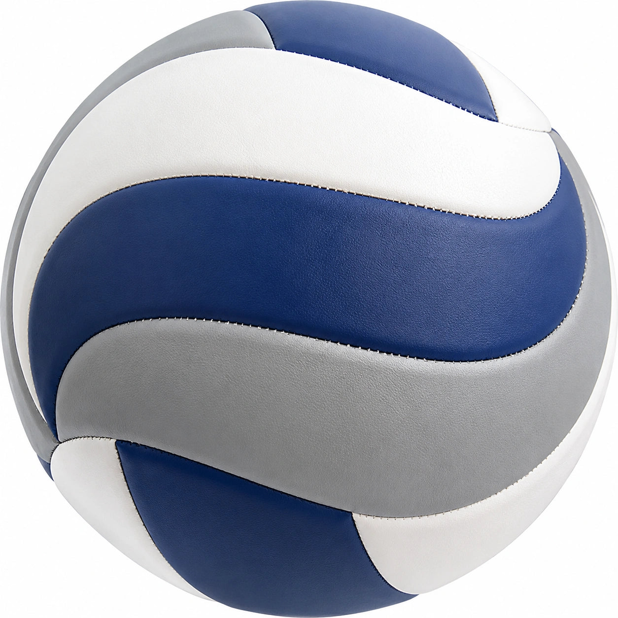 Ballon de volleyball extérieur et intérieur - Bleu/Blanc/Gris