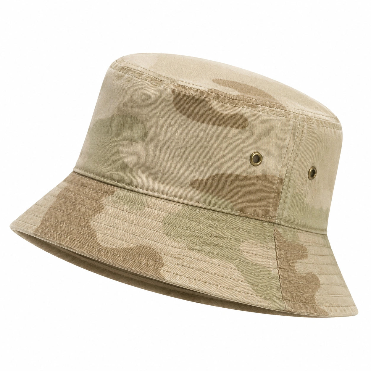 Chapeau Bob Camouflage Beige pour Extérieur Unisexe