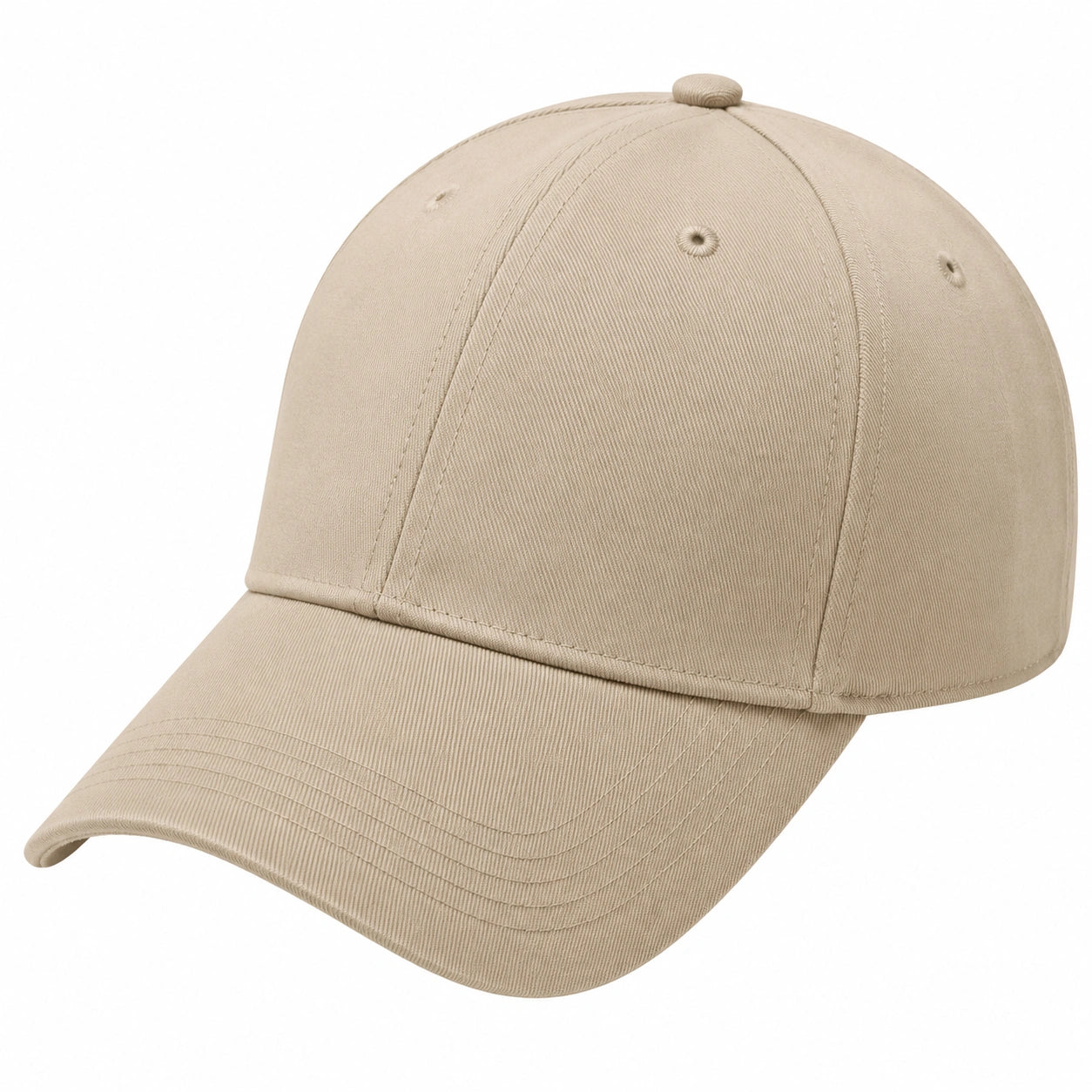 Casquette de Baseball Classique Ajustable Beige