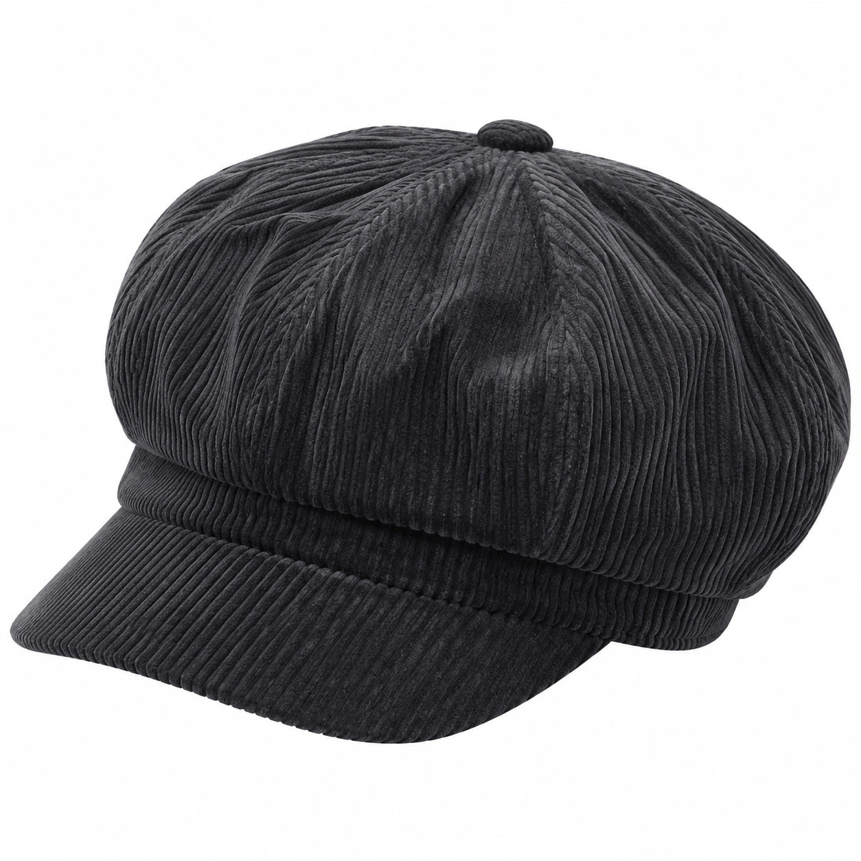 Casquette Gavroche Marron à Chevron