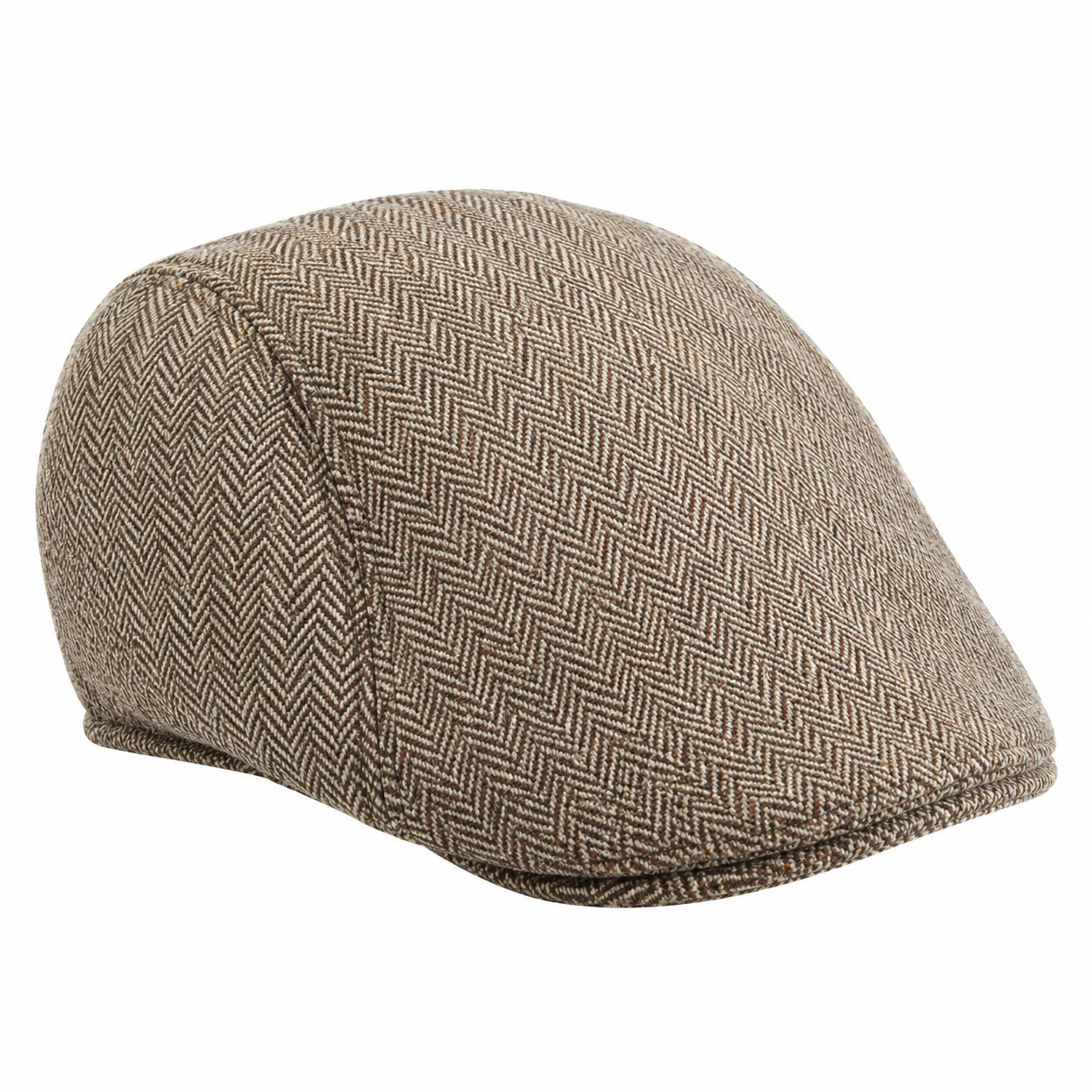 Casquette plate beige pour adultes